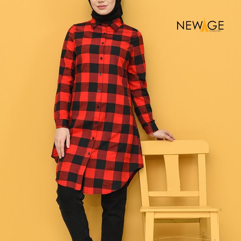 Red Black Plaid Shirt