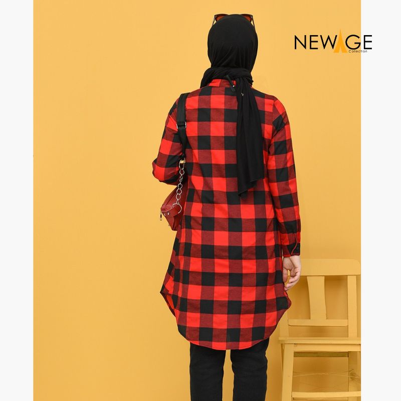 Red Black Plaid Shirt