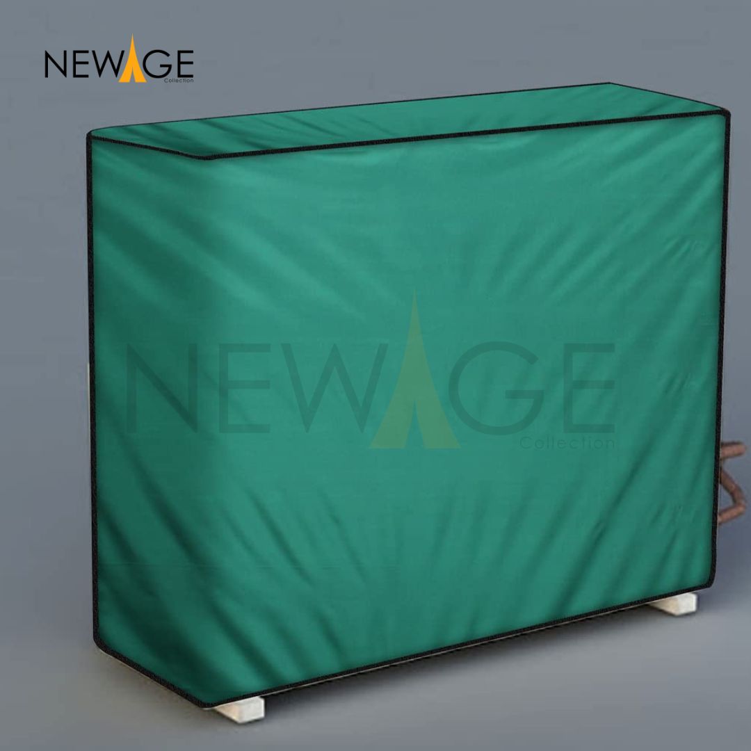 100% Waterproof Air Conditioner AC Cover for Indoor & Outdoor in Sea Green