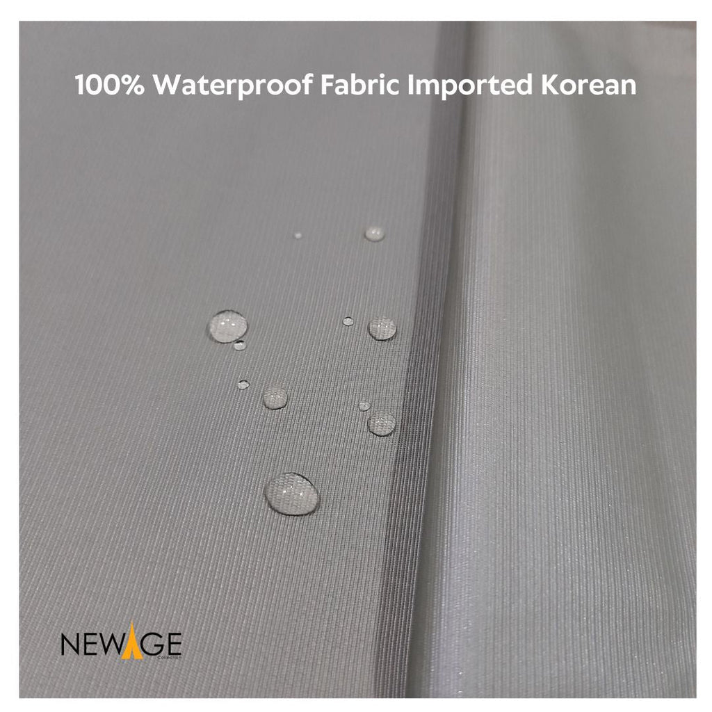 100% Waterproof Pack of 5 Mini Cushions 10″ x 10″ with Filling