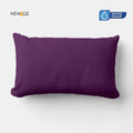 Pack of 2 - 100% Waterproof Cotton PC Pillow Covers 19"x 29" in Deep Purple