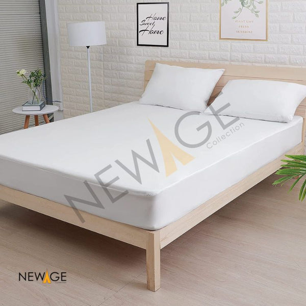 Fitted Mattress Protectors - Newage Collection - White