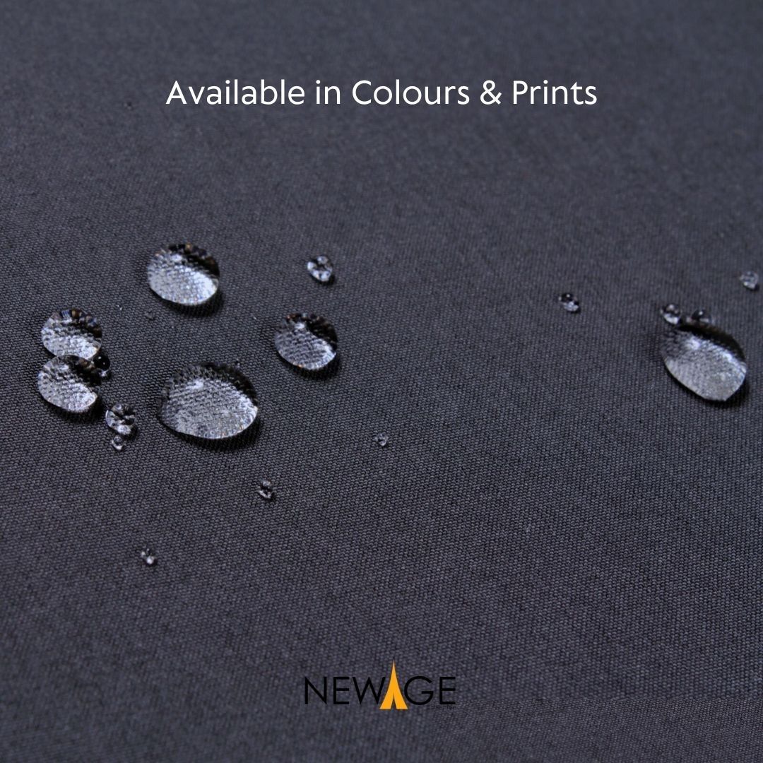 Imported Cotton Polyester 100% Waterproof Fitted Mattress Protector In Blue Color