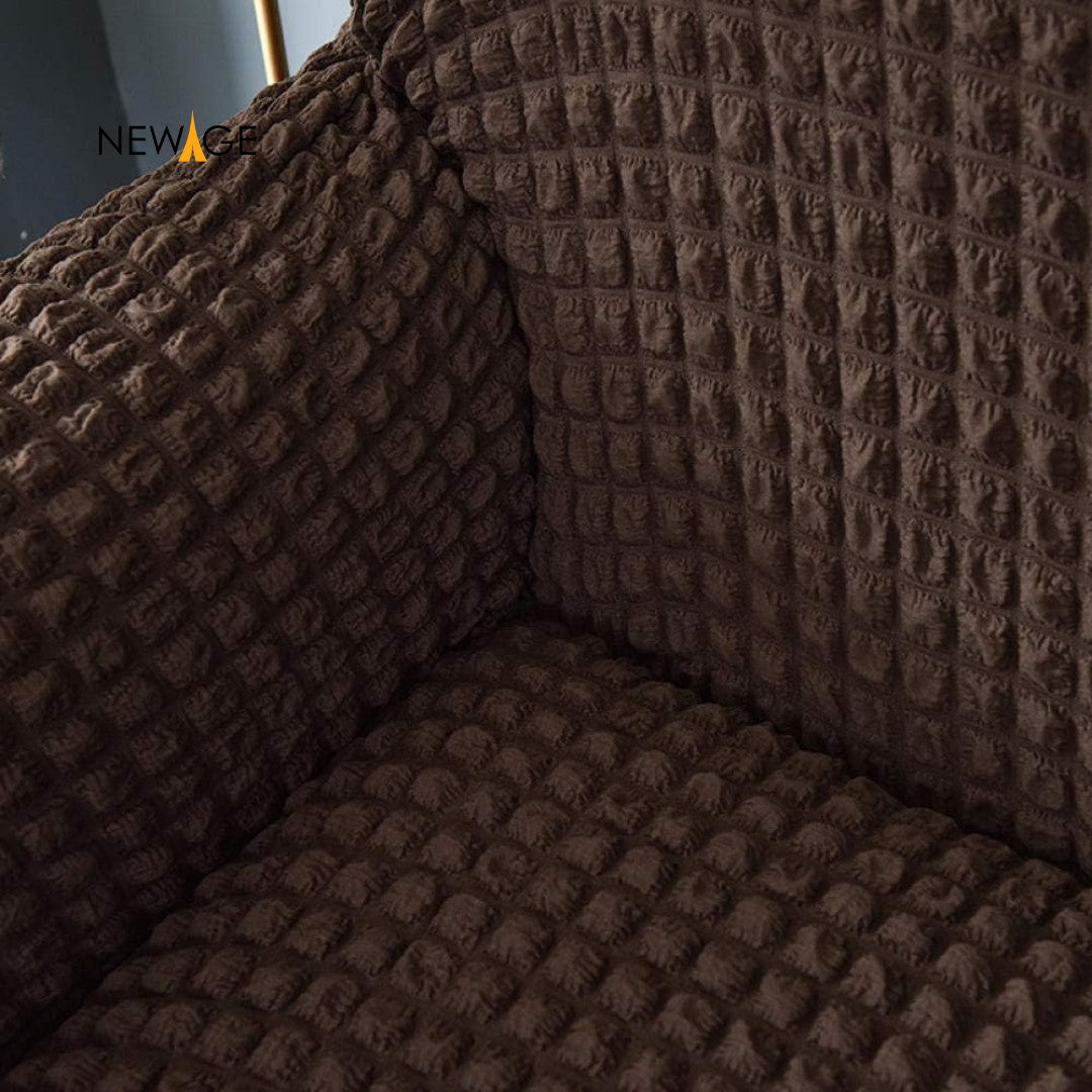 Mesh Turkish Style Sofa Cover - Black