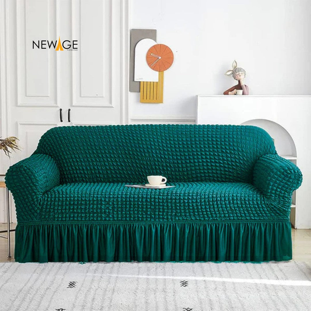 Mesh Turkish Style Sofa Cover - Zinc