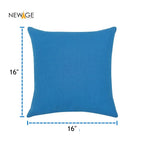 Pack of 5 Standard (16 x 16) Cushions 100% Waterproof with Filling in Sky Blue 2