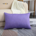 Pack of 2 - 100% Waterproof Cotton PC Pillow Covers 19"x 29" in Orchid Purple