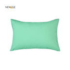Pack of 2 - 100% Waterproof Cotton PC Pillow Covers 19"x 29" in Sea Green