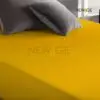 100% Waterproof Jersey Fitted Mattress Protector in Yellow3